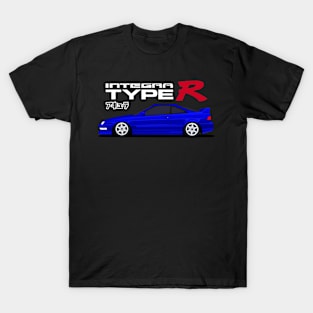 Integra Type R Blue Candy JDM Style T-Shirt